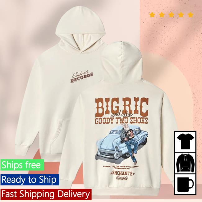 Official Daniel Ricciardo Merch Store Big Ric & The Goody Two Shoes Sweatshirt Creme DanielRicciardo Shop