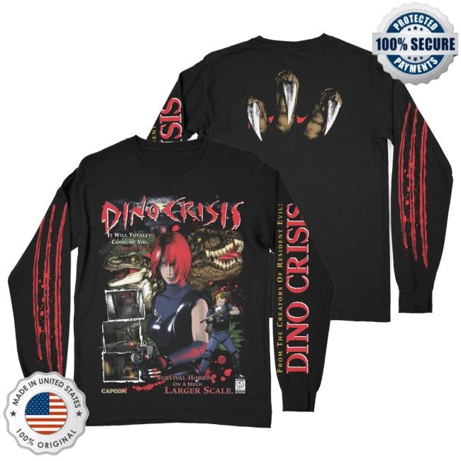 Dino Crisis • Toenail Long Sleeve • Graveyard Goods