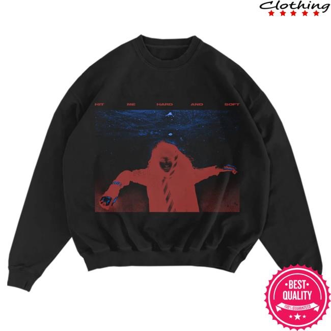 Official Billie Eilish Merch Store Sinking Black Hoodie Billie Eilish Apparel Clothing Shop BillieEilish