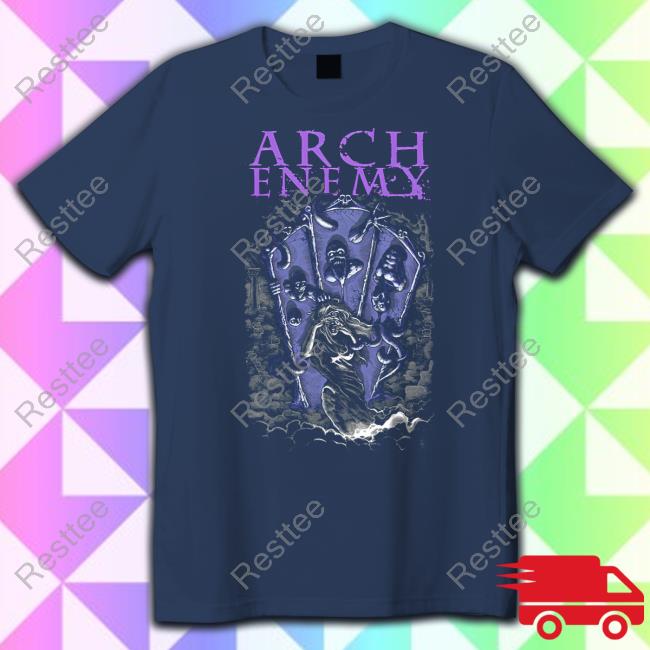 Arch Enemy Mirrors Purple Ladies Shirt