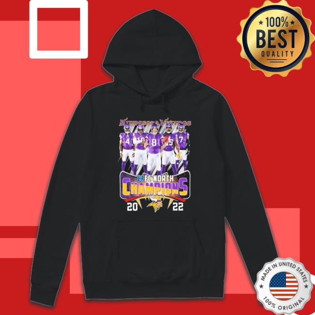 Minnesota Vikings Nfc North 2022 Skol Champions Classic Shirt