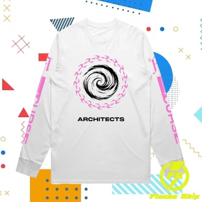 Official Architects Merch Apparel Curse Vortex L/S Shirt Architects Official Architects Merch Apparel Curse Vortex L/S Architects