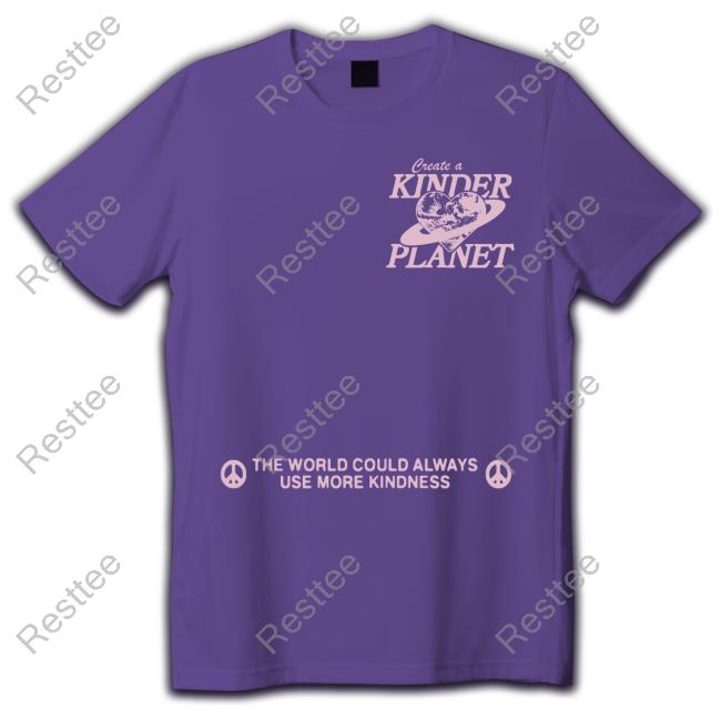 3Kindsco Kinder Planet Hoodie 3Kindsco Merch Kinder Planet Long Sleeve T-Shirt