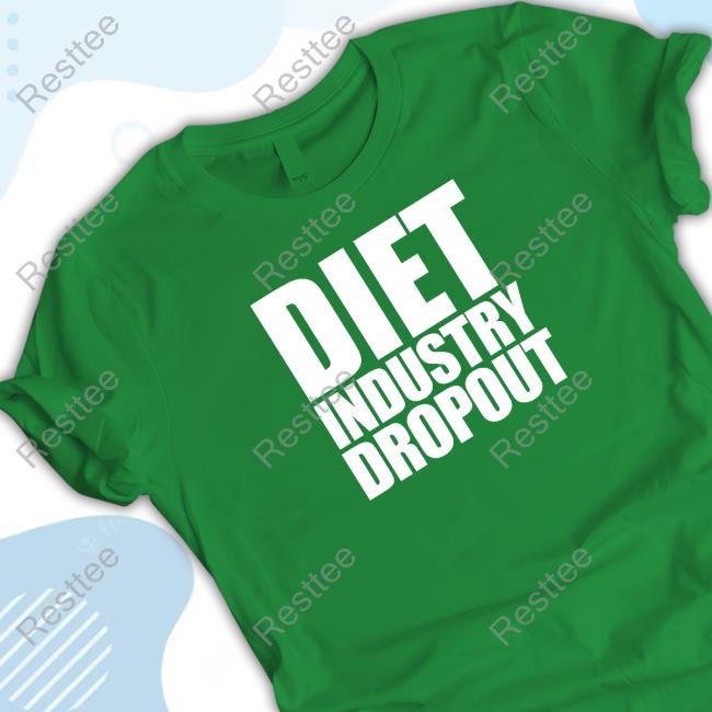 Official Daily Fatspo Diet Industry Dropout T Shirt Official Diet Industry Dropout Tee