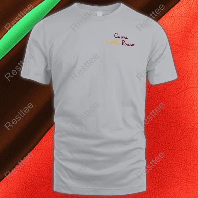 Official AS Roma Store Cuore Giallo Rosso Sweatshirt