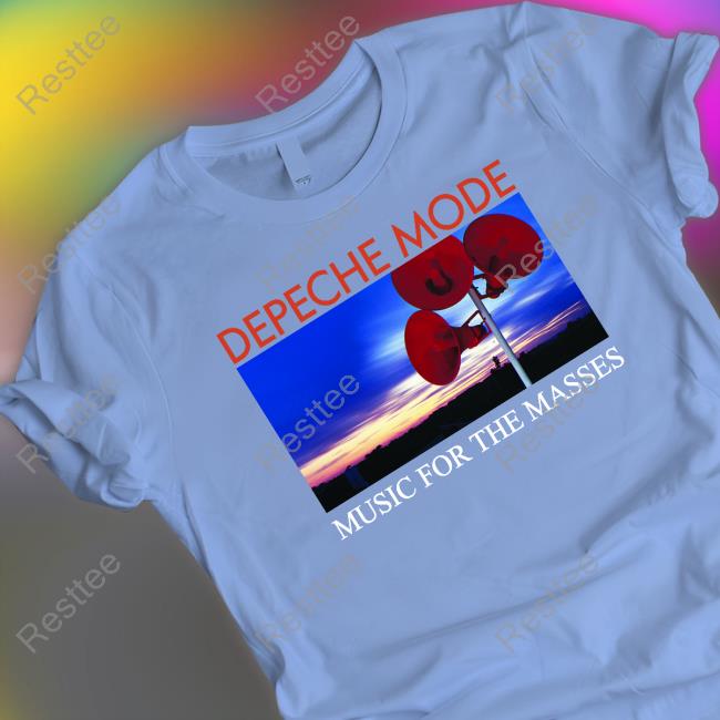 Bouncy Depeche Mode Music For The Masses Long Sleeve Tee Shirt Bouncy Clown Official Bouncy Depeche Mode Music For The Masses T Shirt Bouncy Clown