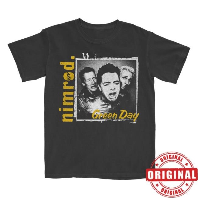 Nimrod XXV Black New Tee Green Day