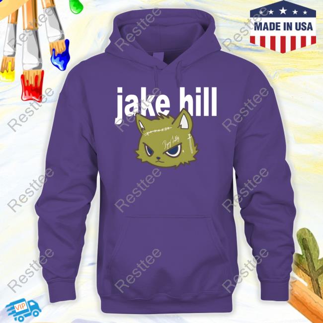 Down Right Merch Jake Hill Cat Shirt Down Right Jake Hill Cat Tee