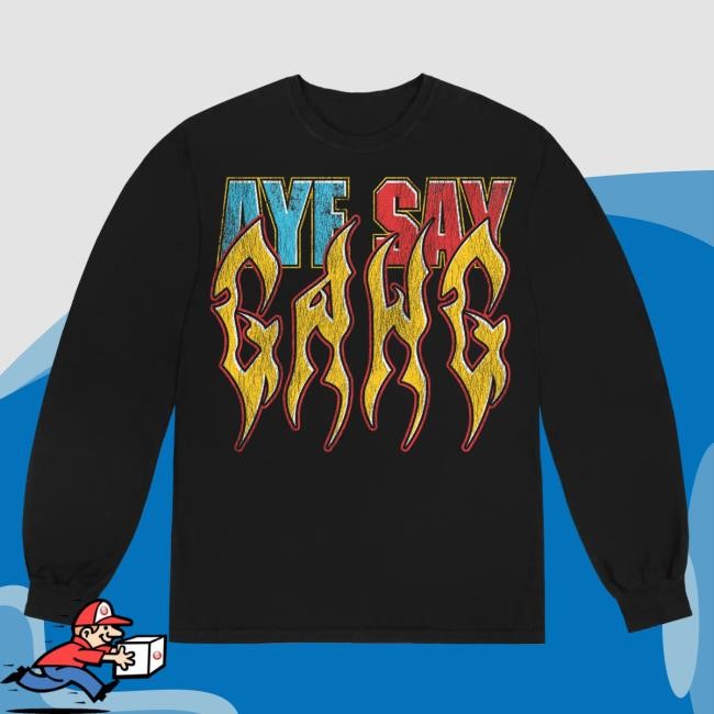 Aye Say Gang L/S Tee – Future | Official Store Aye Say Gang LS Tee – Future | Official Store