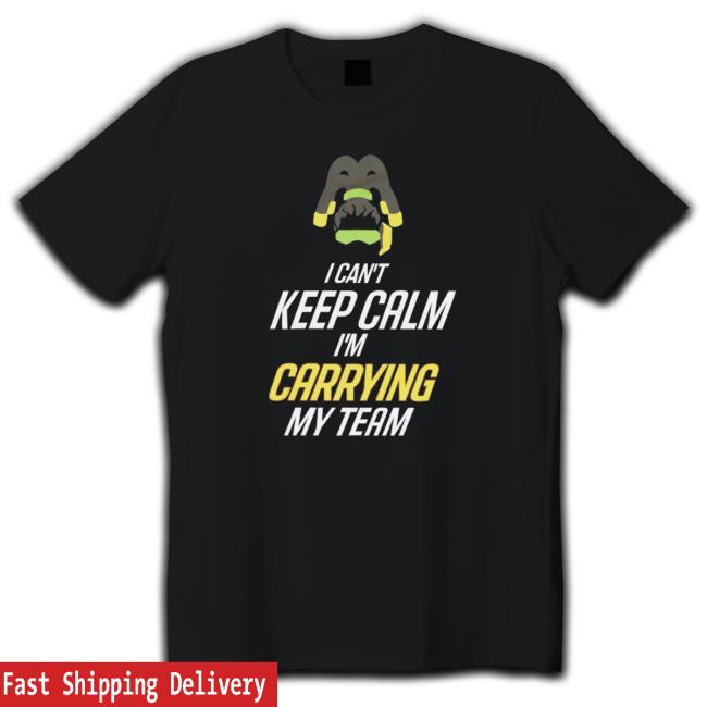 Official I Can't Keep Calm I'm Carrying My Team T-Shirt