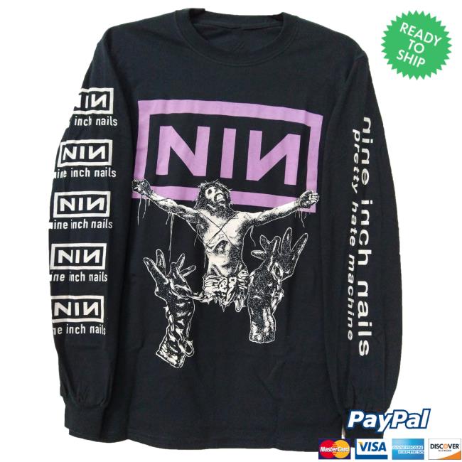 Official Eros O No Eres Merch Shop NIN T Shirt