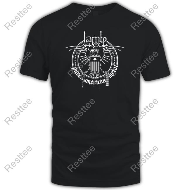 Lamb Of God Merch Skeleton Eagle Shirts