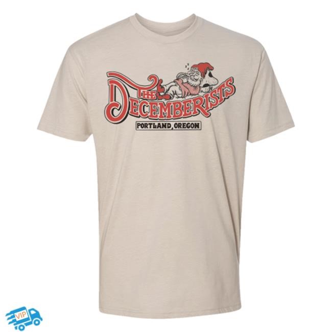 The Decemberists Official Merch Gnome Shirt New The Decemberists Clothing Shop The Decemberists Apparel Collection