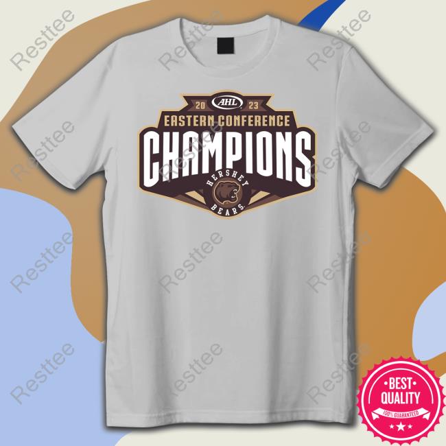 Official Hershey Bears 2023 Hershey Bears Eastern Conference Champions Adult Tee