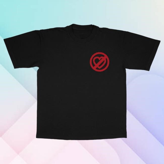 Official Fuerza Regida Merch Store Stone - Black S/S Tshirt Dont Fall In Love Merch