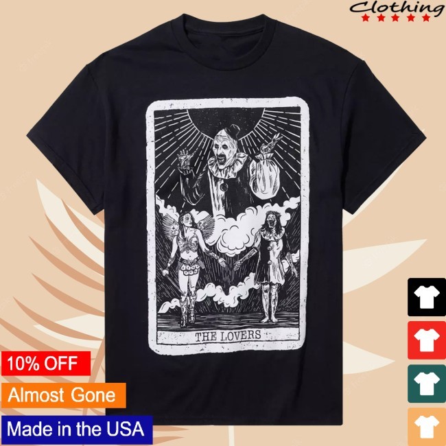 Terrifier Art The Clown Tarot Card Tee