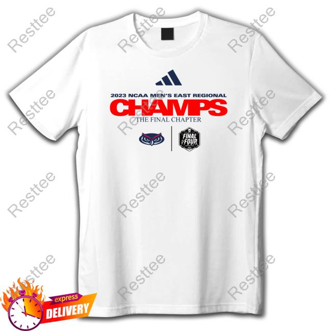 Official FAU Owls 2023 Final Four Regional Champions Locker Room Hoodie