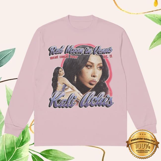 Official Kali Uchis Clothing Store Shop RMIV West Coast Tour Pink Long Sleeve Top Shirt Dateback Kaliuchis Merch