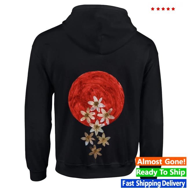 Swallow The Sun Moon Flowers Zip Hoody Swallow The Sun Official Merch Swallow The Sun Moon Flowers Zip Hoody Swallow The Sun Official Merch