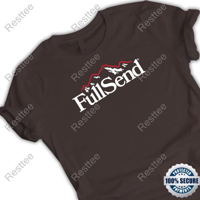 Fullsend Merch Mountain Range Tee Shirt