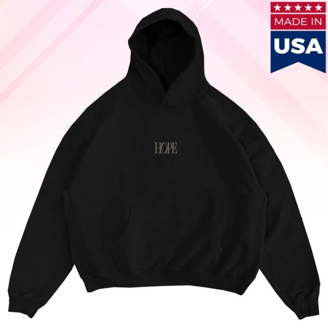 Official Nf Merch Premium Heavyweight Black "HOPE" Sweatshirt