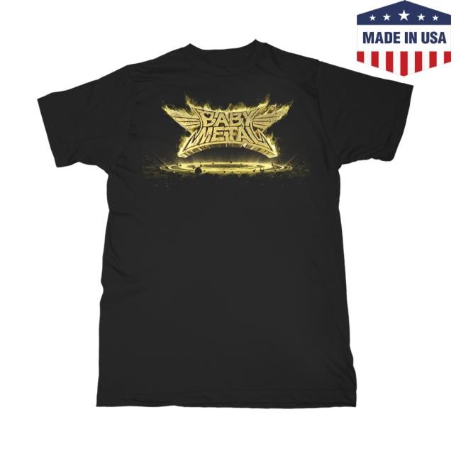 Babymetal Official Store Merch Metal Resistance New Shirt