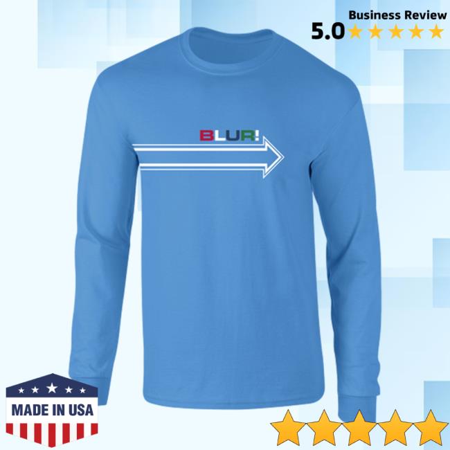 Official Blur Merch Tour Arrow Pullover Sweatshirt