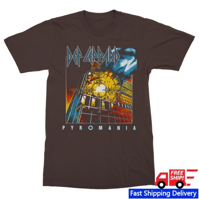 Official Def Leppard Merch Store Clothing Pittsburgh, PA 2024 New Shirt DefLeppard
