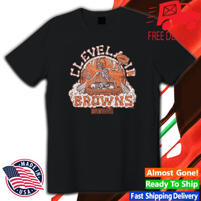 Official NFL x Grateful Dead x Browns Tee Shirt