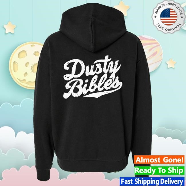 Josiah Queen Dusty Bibles Hoodie | Heavy Layer Cold Weather Gear Warm Night Show Essential | Josiah Queen Dusty Bibles Hoodie