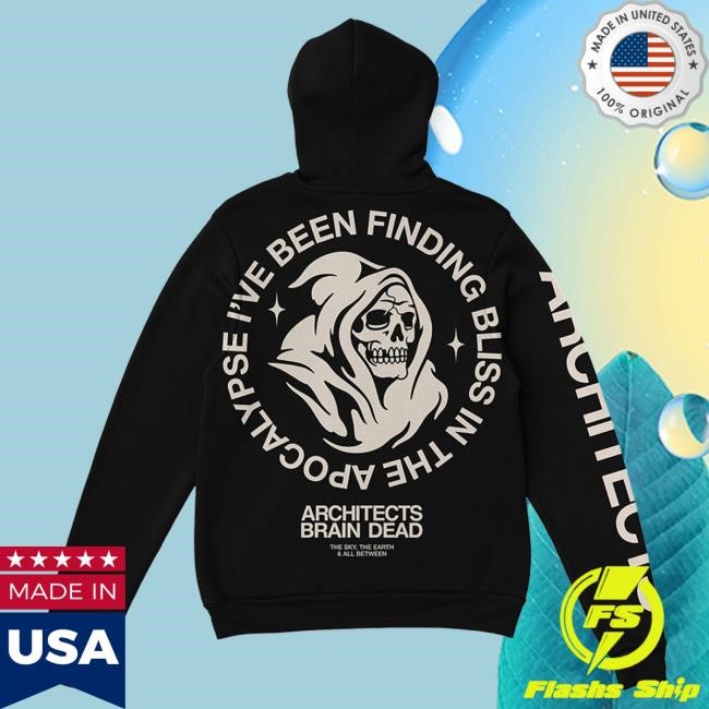 Official Architects Merch Store Shop Architects Brain Dead Reaper Attractive Hoodie