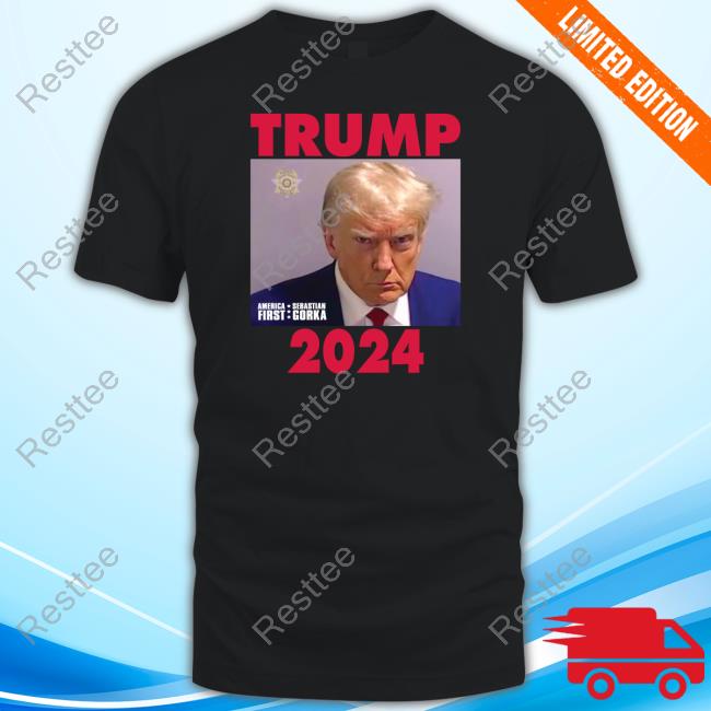 Sebastiangorkastore Trump 2024 Mug Shot Tee