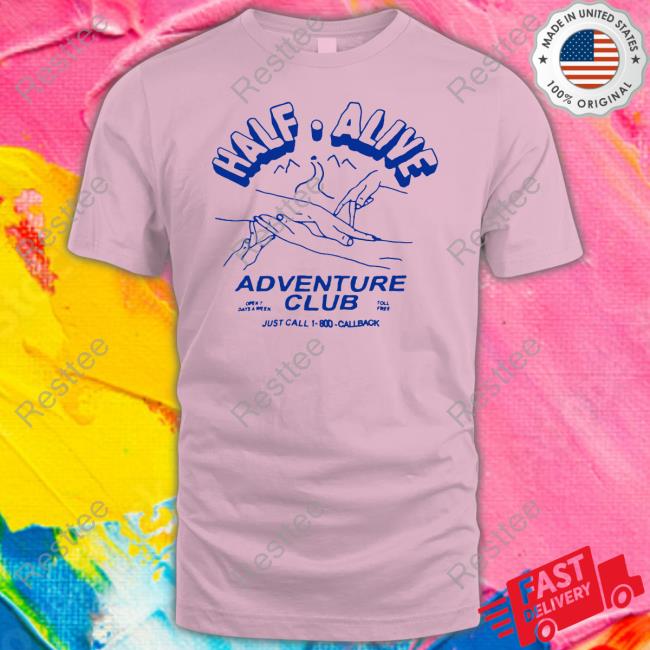 Half Alive Merch Adventure Club Hooded Sweatshirt Half Alive Merch Adventure Club Hoodie Conditionsofapunk