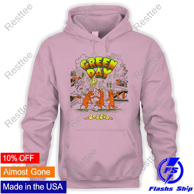 Store Green Day Dookie Dog Dance Tee Shirt Official Dookie Dog Dance Hoodie