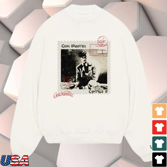 Official Rauw Alejandro Merch Store Shop Estampilla Tee OffWhite