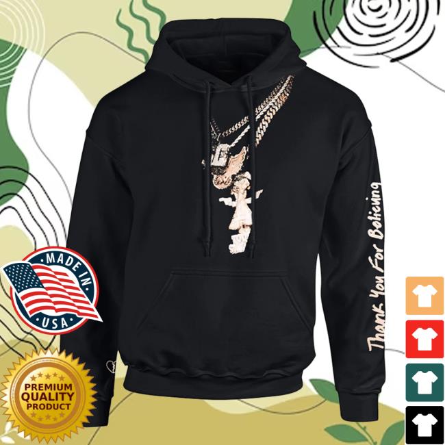 Official Toosii Merch Store Toosii Thank You For Believing Chains Black Sweatshirt Toosii Apparel Clothing Shop Toosii2x