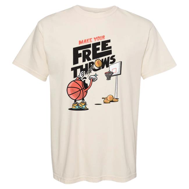 Official Barstool Huskies Merch Store Pardon My Take Make Your Free Throws Graphic Shirt New Barstoolhuskies Apparel Clothing Shop