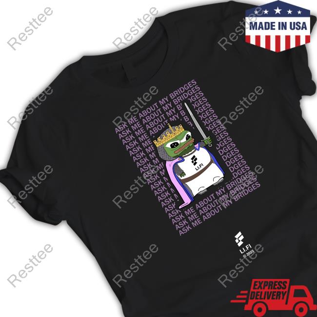 Official Ask Me About My Bridges T-Shirt