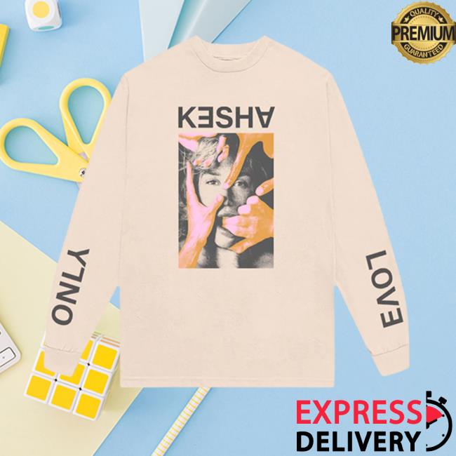 Official Kesha Merch Only Love Tour 2023 Long Sleeve T Shirt
