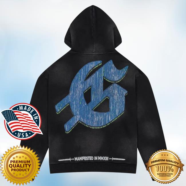 Official Godspeed Nyc Clothing Merch F.T.D Hoodies (Black Wash) Official Godspeed Nyc Clothing Merch F.T.D Sweaters (Black Wash)
