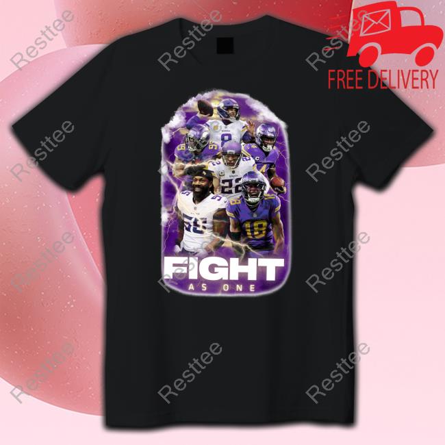 Dalvin Cook Fight As One T-Shirt Minnesota Vikings Fight As One T Shirt