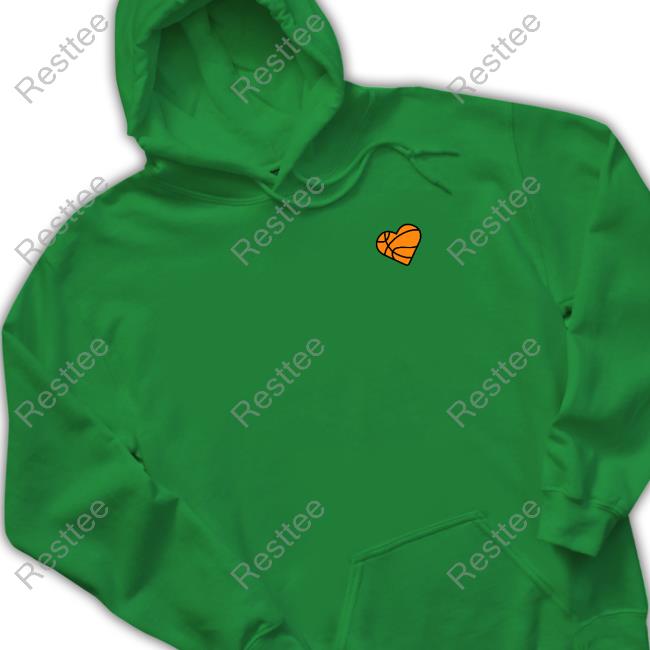 TrashTalkShop Merch TrashTalk Basketball Heart Long Sleeve T-Shirt Official TrashTalk Basketball Heart Tee