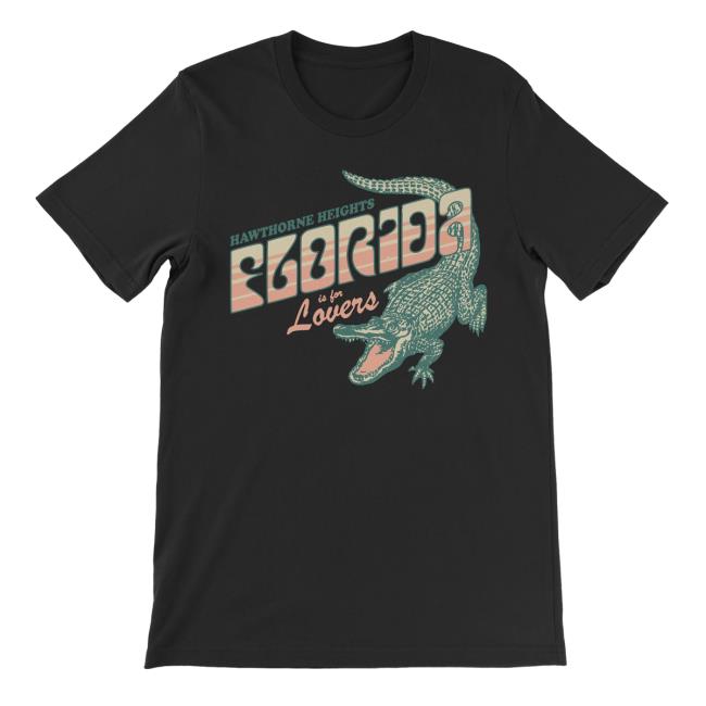 Official Hawthorne Heights Merch Florida Is For Lovers Tee