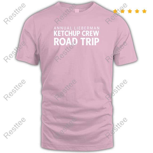 Official CP24 Annual Lieberman Ketchup Crew Road Trip Shirt CP24 Annual Lieberman Ketchup Crew Road Trip Shirt