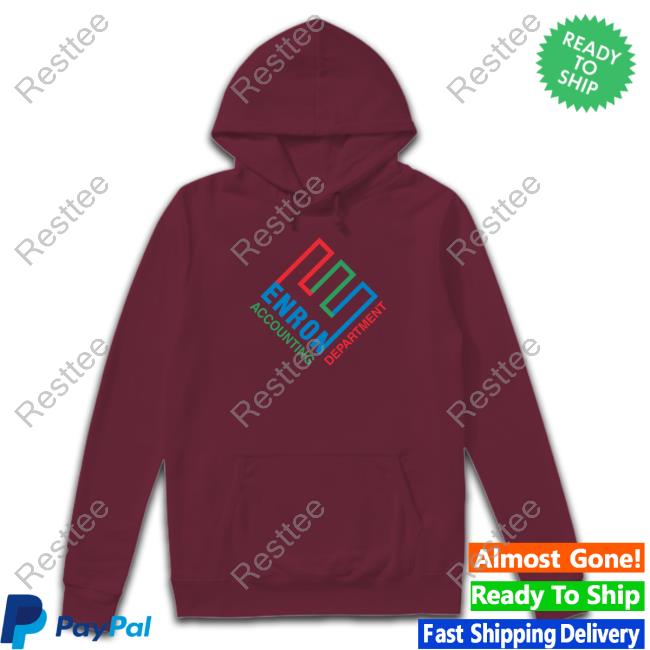 Enron Accounting Department TankTop Supersecretshirts Enron Accounting Department Sweatshirt