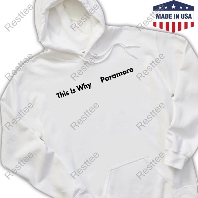 Official Paramore This Is Why White Album T-Shirts