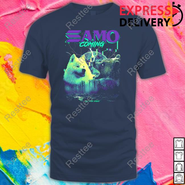SAMO is Coming Funny Sweatshirt SAMO is Coming Funny Hoodie Samoyedcoin