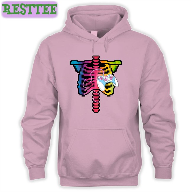 Feng Min's Glowing Rib Cage Tee Shirt
