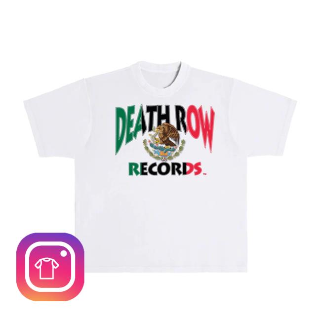 Snoop Dogg Merch Store | Death Row Mexico Shirt New Limited Edition Snoop Dogg Clothing Shop Official Apparel