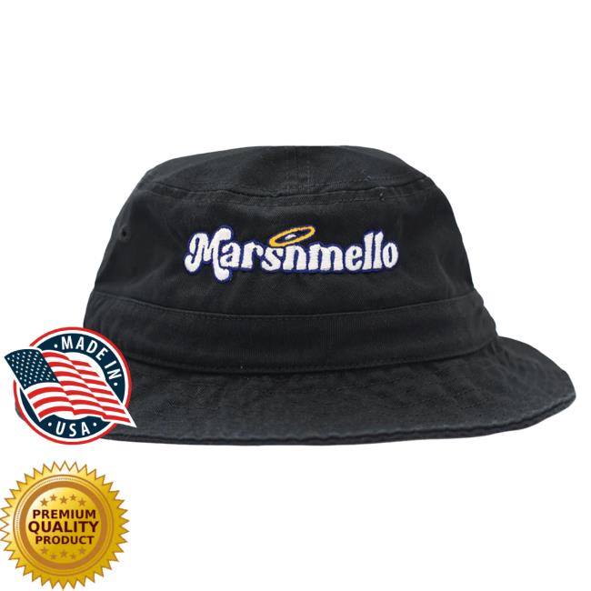 Official Marshmello Merch Store Heaven Can Wait Bucket Cap Marshmello Apparel Clothing Shop